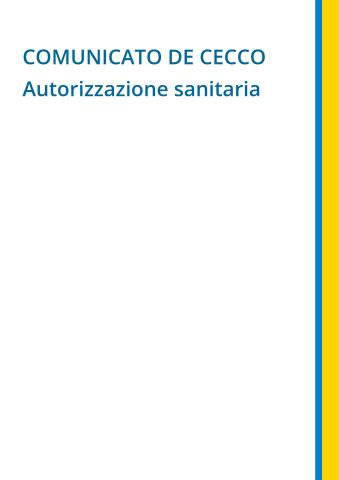 Autorizzazione sanitaria